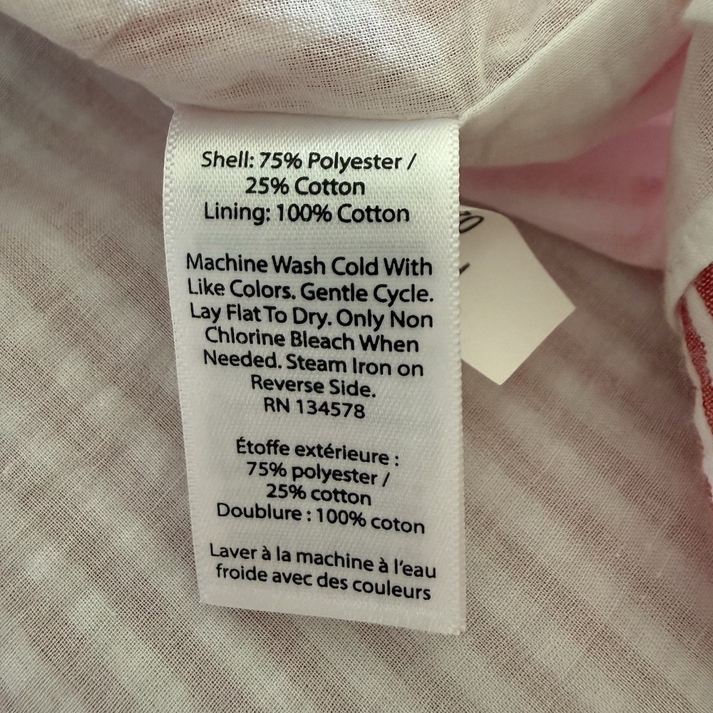 Vineyard Vines Pink and White Striped Strapless Tie-Front Dress - Picture 9 of 14
